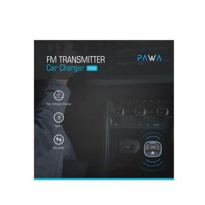 Pawa Fm Transimitter Car Charger 30W